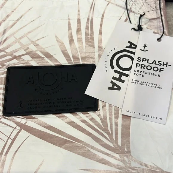 Aloha Collection Reversible Tote Aloha classic Day Palms - Picture 6 of 10